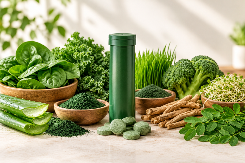 How Many Ingredients Should Super Greens Tablets Contain?